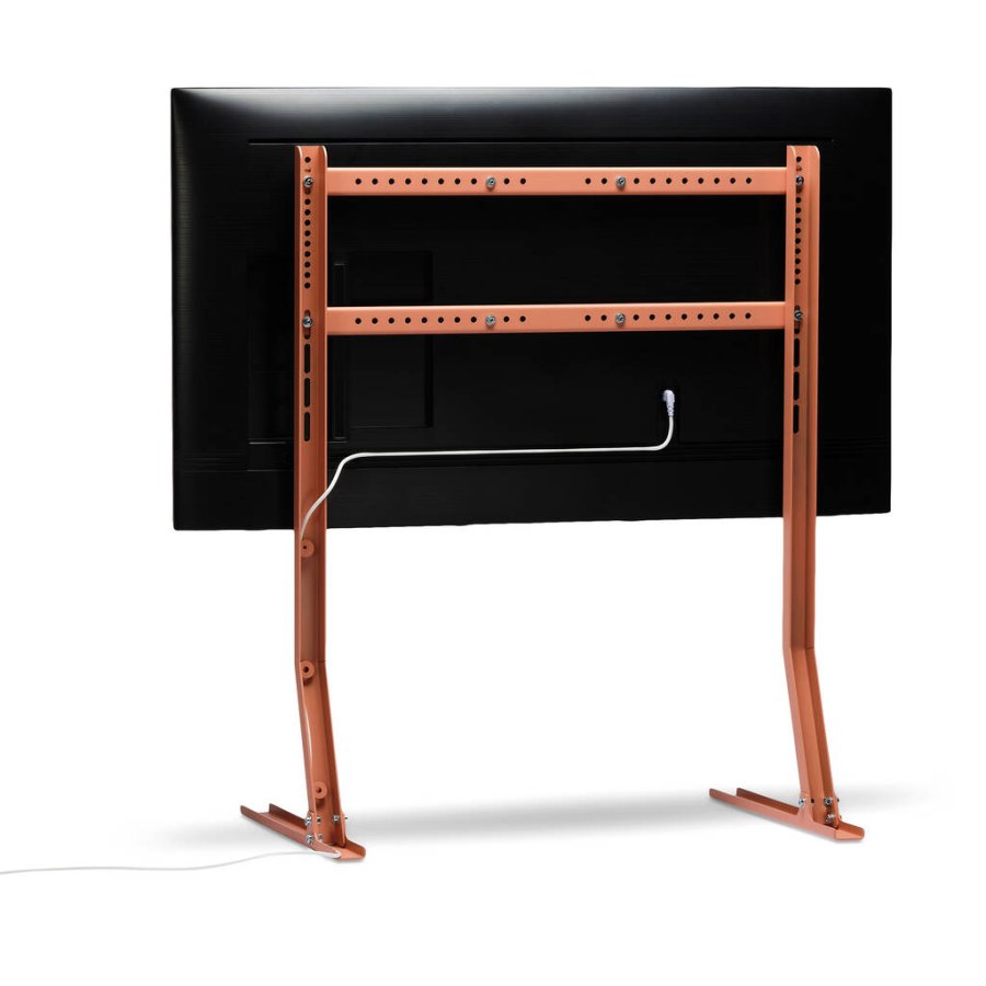 Pedestal Bendy Tall TV-Ständer H100 cm, Dusty Rose