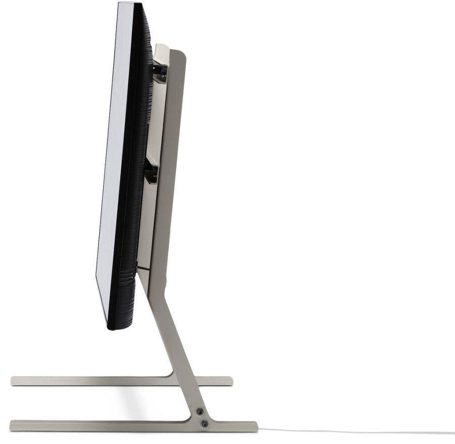 Pedestal Bendy Low TV-Ständer H76 cm, Mushroom