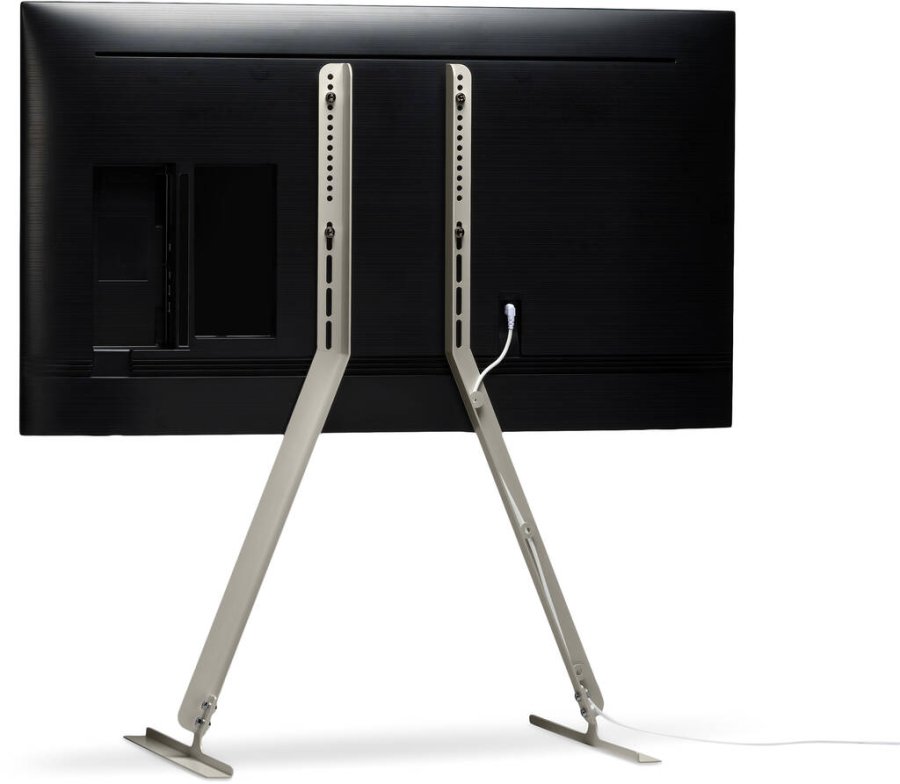 Pedestal Linked Tall TV-Stander H103 cm, Mushroom