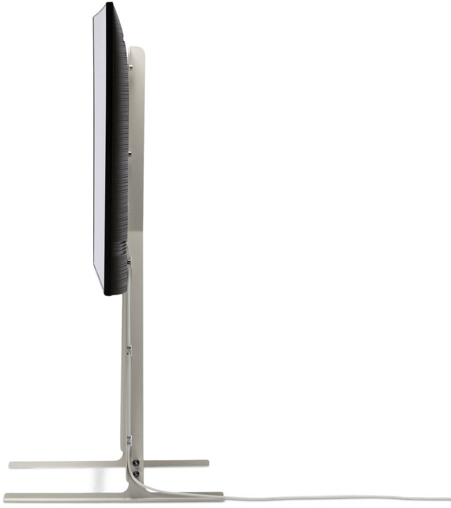 Pedestal Linked Tall TV-Stander H103 cm, Mushroom
