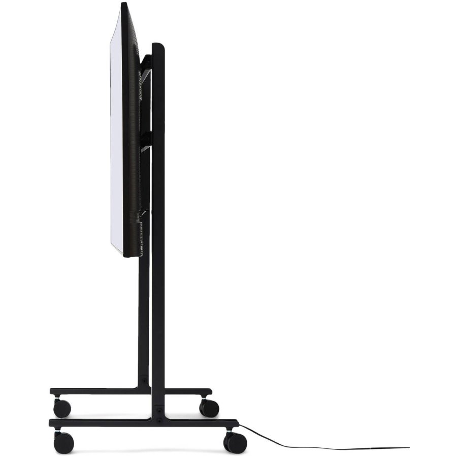 Pedestal Straight Rollin' TV-Ständer H105 cm, Charcoal