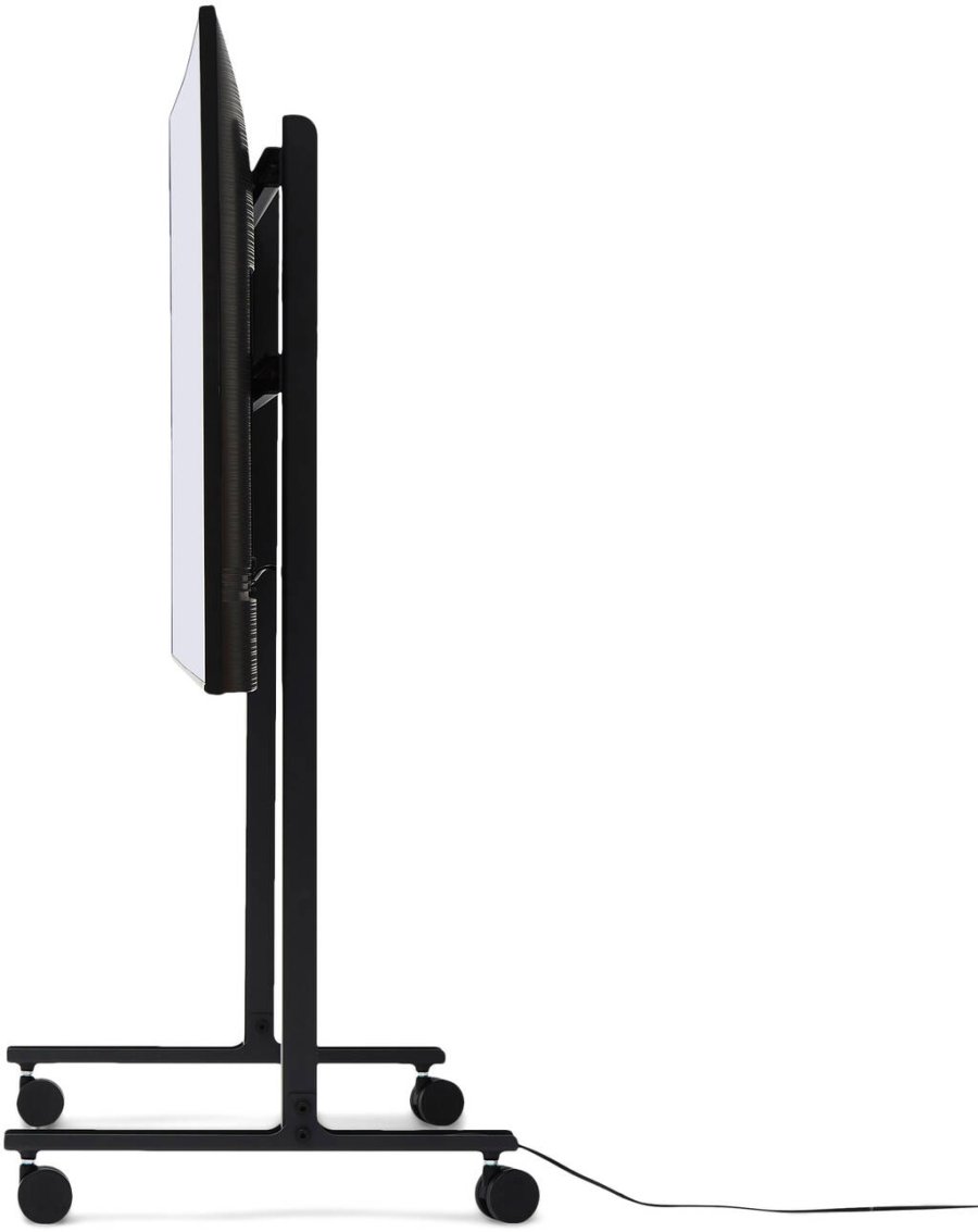 Pedestal Straight Rollin' TV-Ständer H105 cm, Charcoal