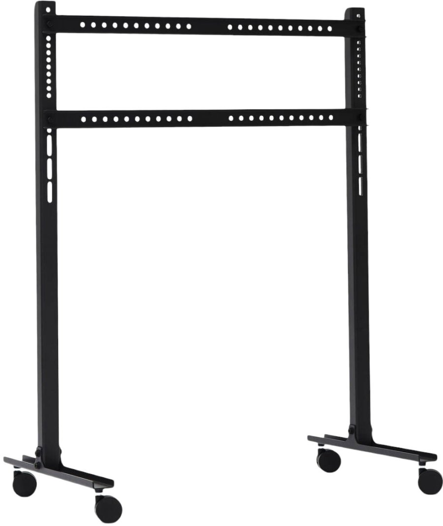 Pedestal Straight Rollin' TV-Ständer H105 cm, Charcoal