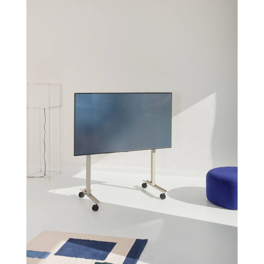 Pedestal Straight Rollin' TV-Ständer H105 cm, Mushroom