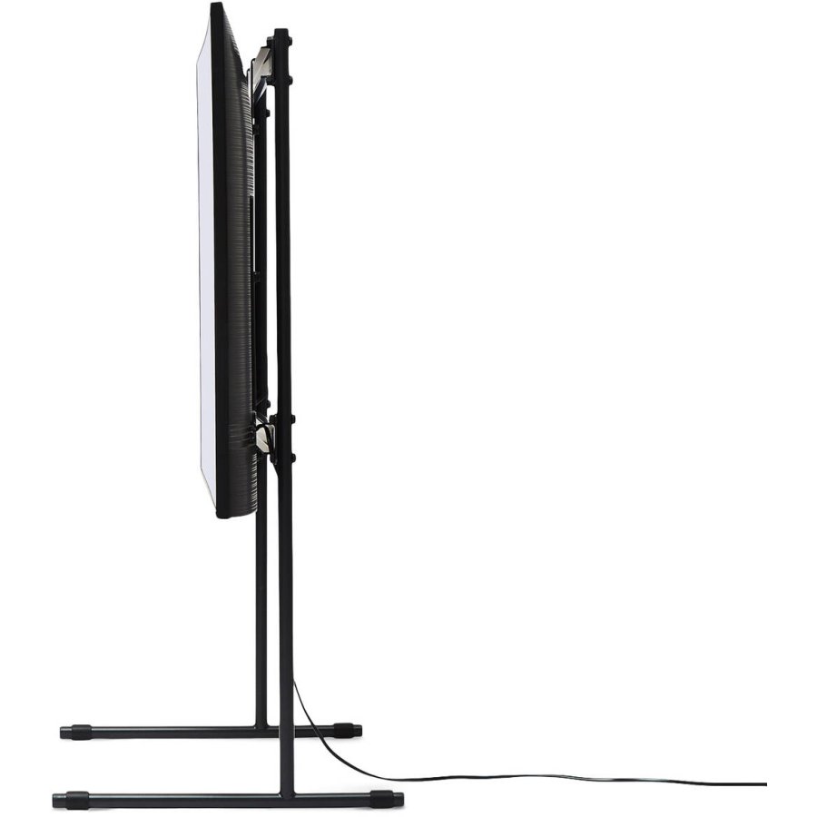 Pedestal Tube TV-Stander H100 cm, Charcoal