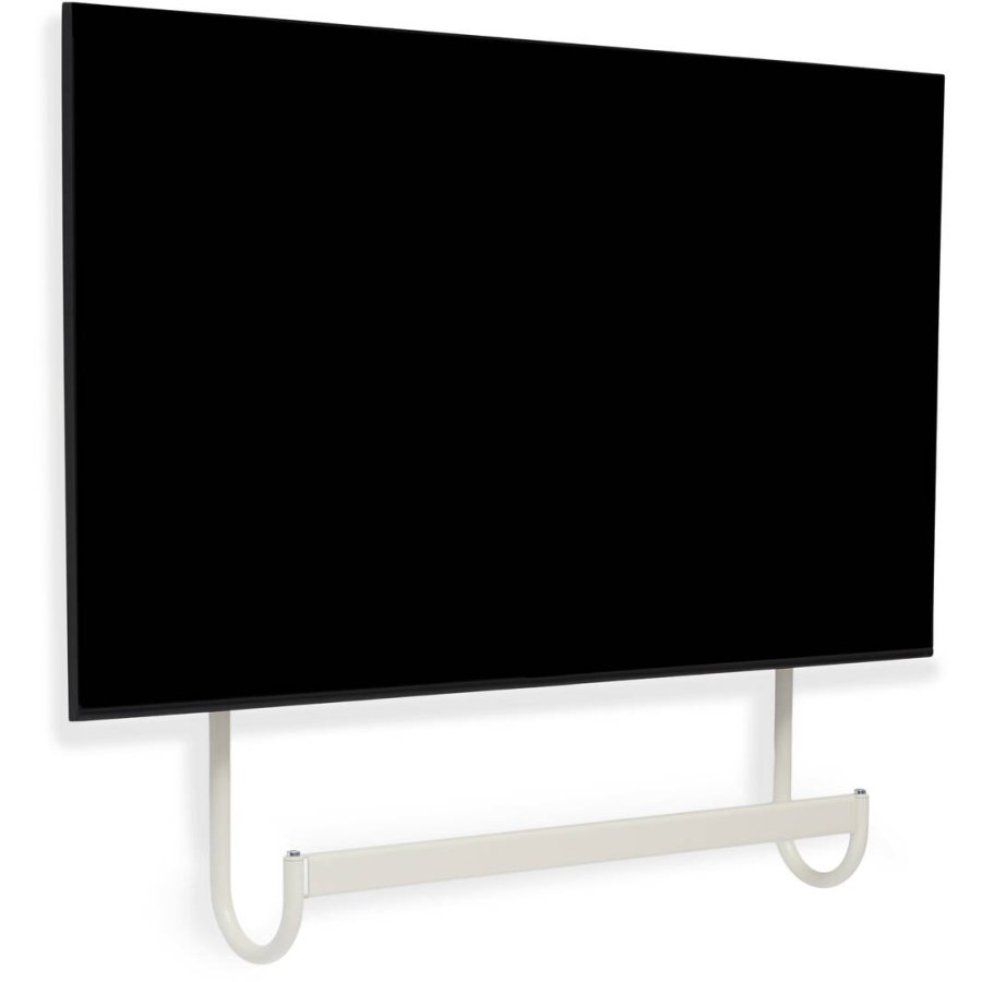 Pedestal Cane TV-Stander H82 cm, Pearl