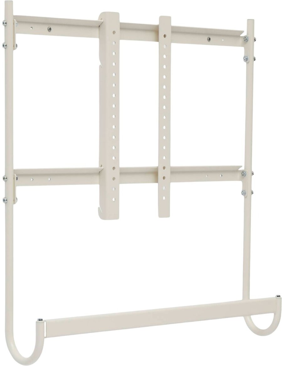 Pedestal Cane TV-Stander H82 cm, Pearl