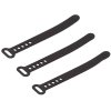 Pedestal Cable Ties 3 stk. 20 cm, Charcoal