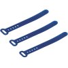 Pedestal Cable Ties 3 stk. 20 cm, Ultra Marine