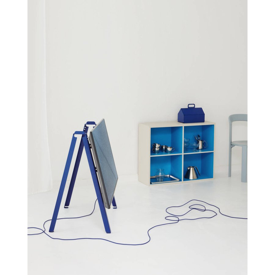 Pedestal A-frame TV-Stander H87 cm, Ultra Marine