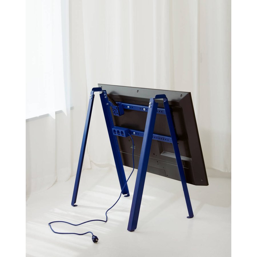 Pedestal A-frame TV-Stander H87 cm, Ultra Marine