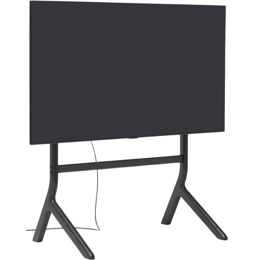 Pedestal Hopper TV-Ständer H110 cm, Schwarze Eiche