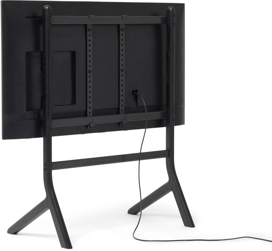 Pedestal Hopper TV-Ständer H110 cm, Schwarze Eiche