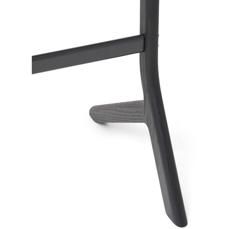 Pedestal Hopper TV-Ständer H110 cm, Schwarze Eiche