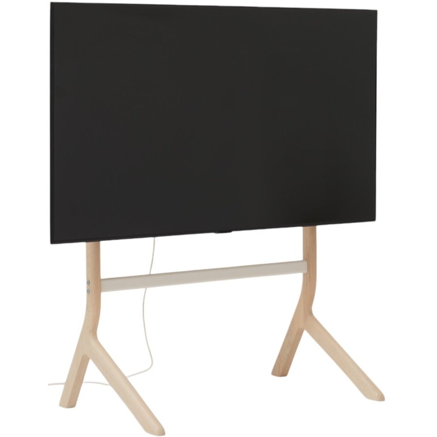 Pedestal Hopper TV-Ständer H110 cm, Helle Eiche