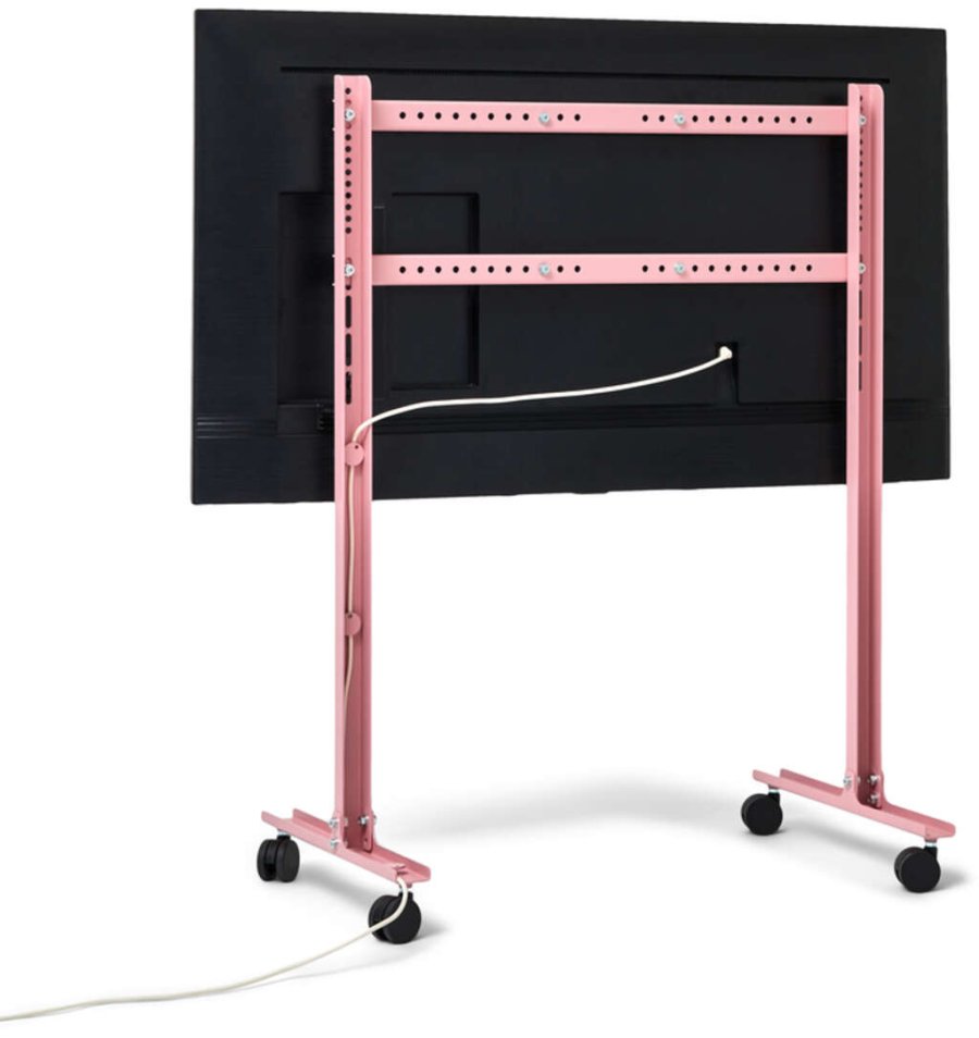 Pedestal Straight Rollin' TV-Ständer H107 cm, Bubble Gum