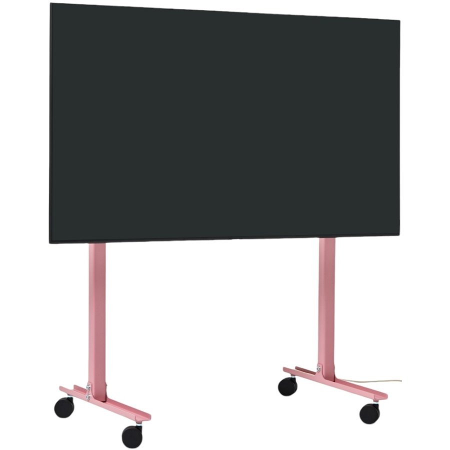 Pedestal Straight Rollin' TV-Ständer H107 cm, Bubble Gum