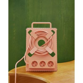 Pedestal Cable Stand, Dusty Rose