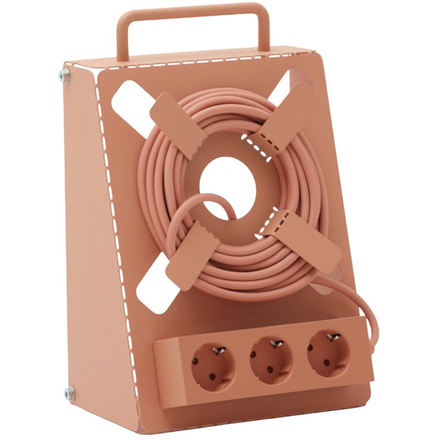 Pedestal Cable Stand, Dusty Rose