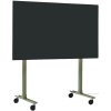 Pedestal Straight Rollin' TV-Ständer H105 cm, Mossy Green