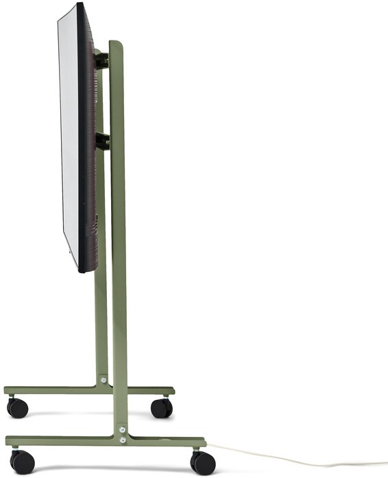 Pedestal Straight Rollin' TV-Ständer H105 cm, Mossy Green