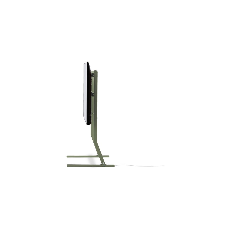 Pedestal Bendy Tall TV-Ständer H100 cm, Mossy Green