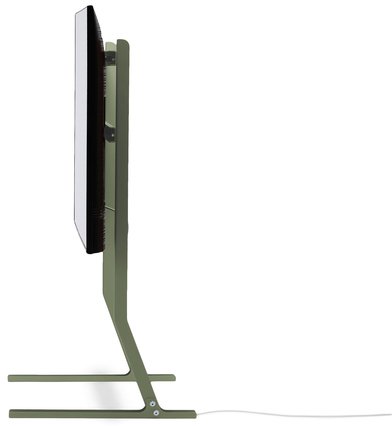 Pedestal Bendy Tall TV-Ständer H100 cm, Mossy Green