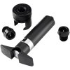 Peugeot Epivac Duo Wein- und Champagnerpumpe, Schwarz