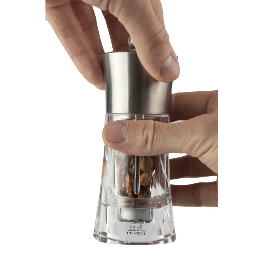 Peugeot Ouessant Chili-Pfeffermhle 14 cm, Edelstahl
