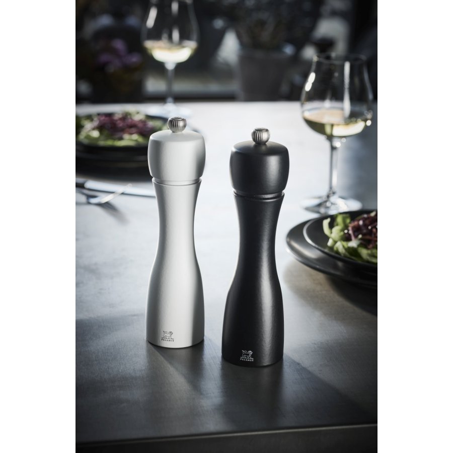 Peugeot Tahiti Salt- og Peberkvrnest 20 cm, Sort/Hvid