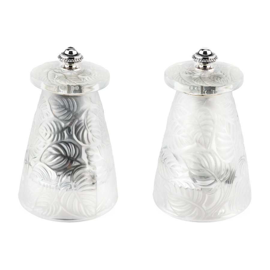 Peugeot Lalique Salt- og Peberkvrn 9 cm, Krystal