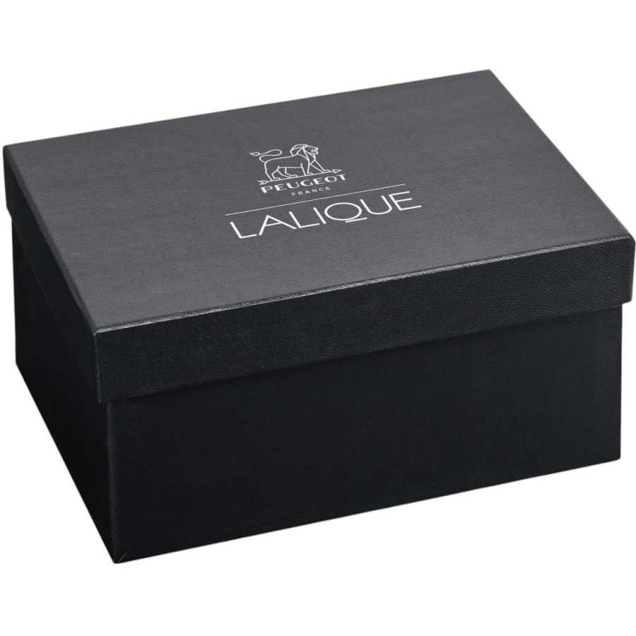 Peugeot Lalique Salt- og Peberkvrn 9 cm, Krystal