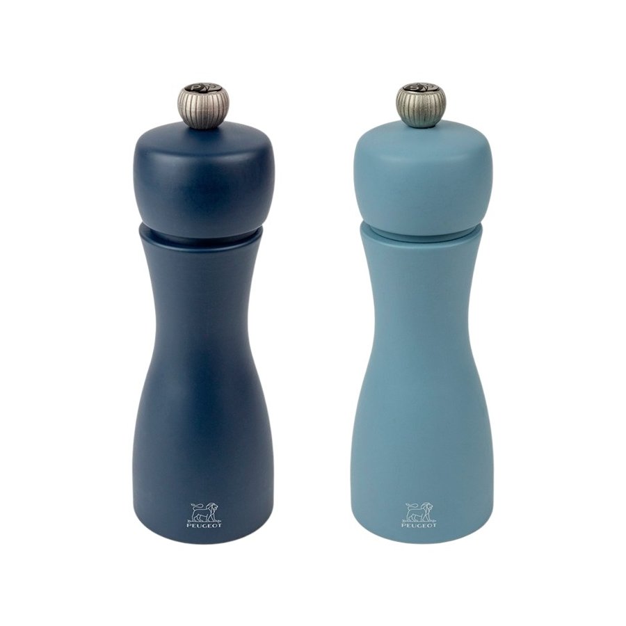 Peugeot Tahiti Salt- og Peberkvrnest 15 cm, Midnight Blue/Azure Blue
