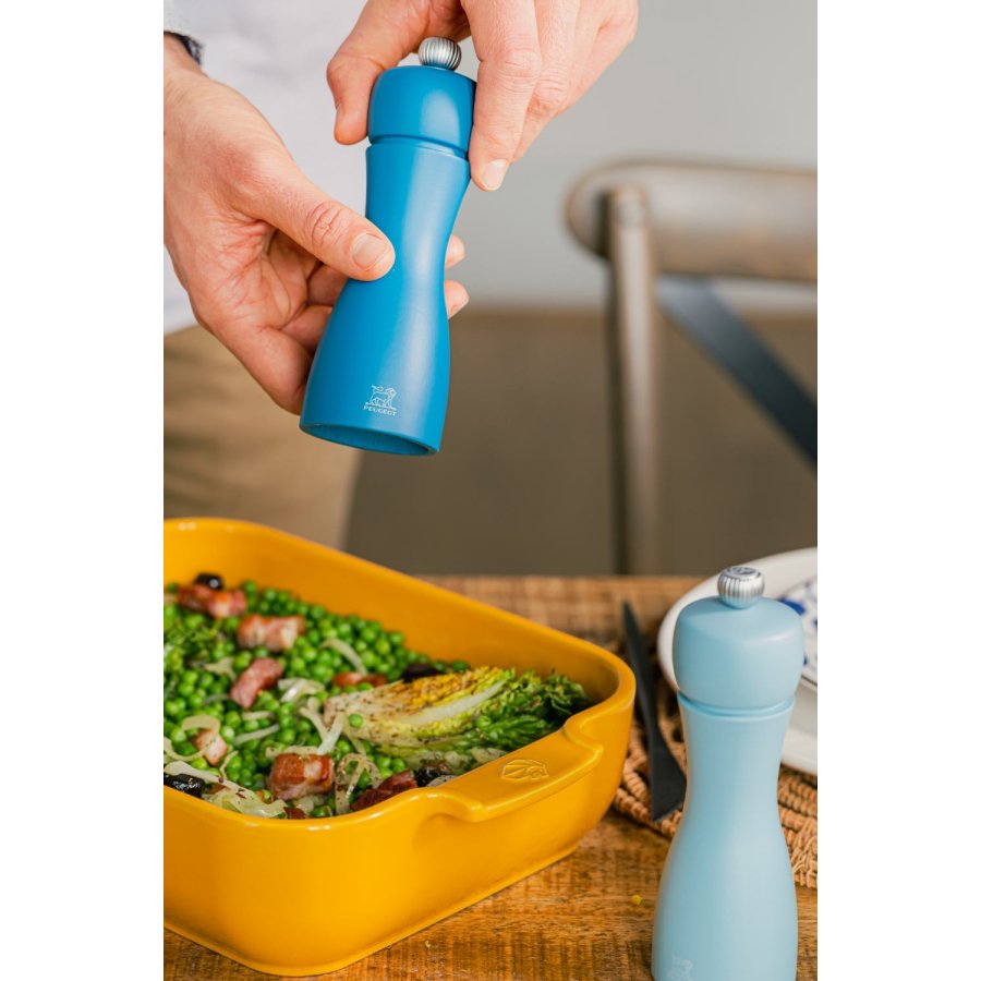 Peugeot Tahiti Salt- og Peberkvrnest 15 cm, Midnight Blue/Azure Blue