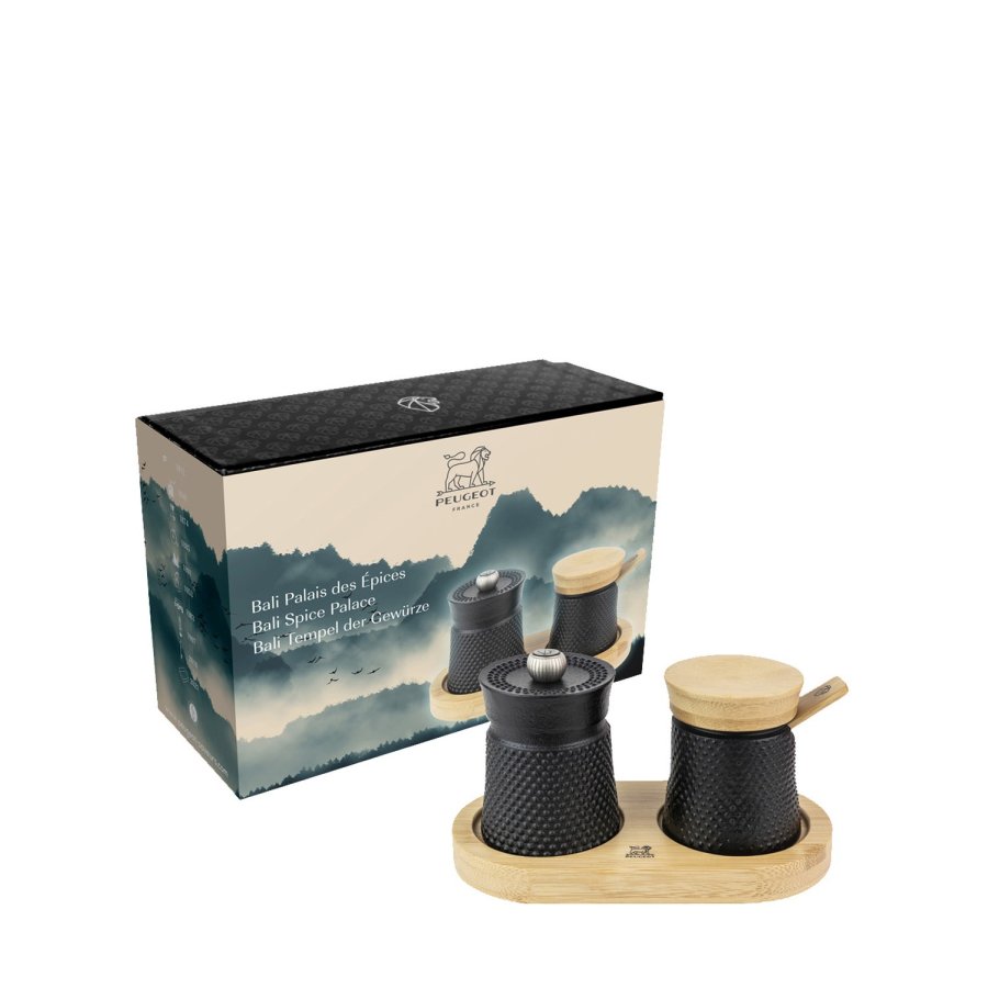 Peugeot Bali Salt- og Peberkvrnst 8 cm, Sort