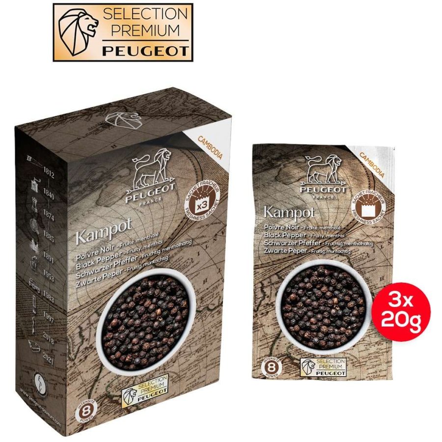 Peugeot Cambodian Sort Peber 60 g