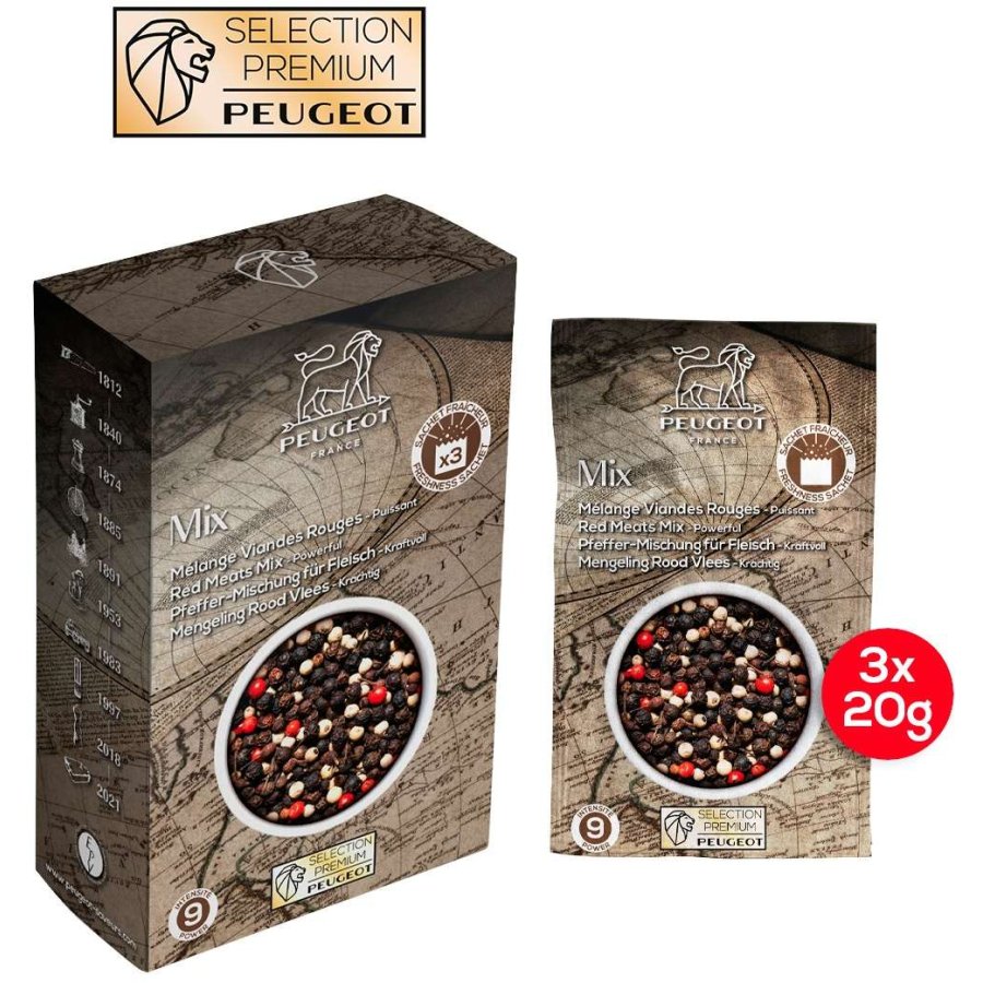 Peugeot Pfeffermix fr Fleisch 60 g