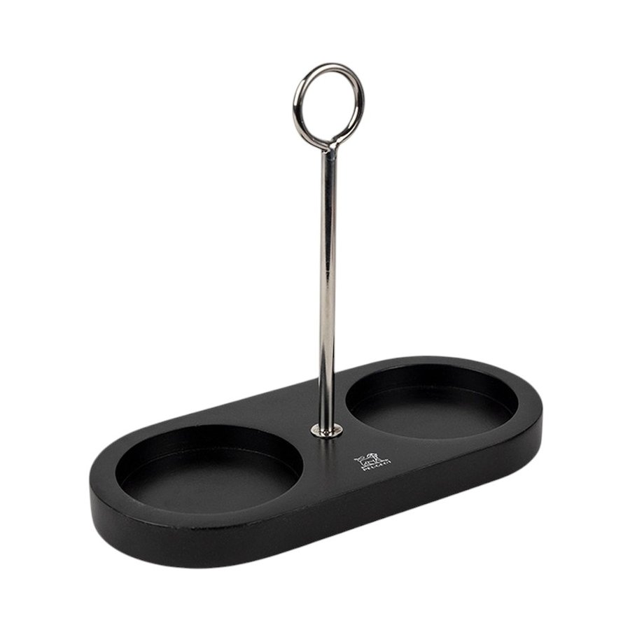 Peugeot Linea Plateau Salt- og Peberbakke 18,7x15,5 cm, Mat Sort