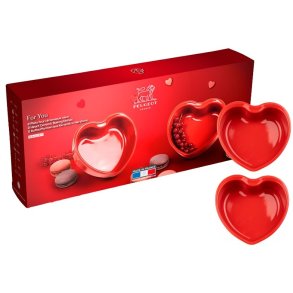 Peugeot Appolia Hjertefad 13,2x13,4 cm, Rd