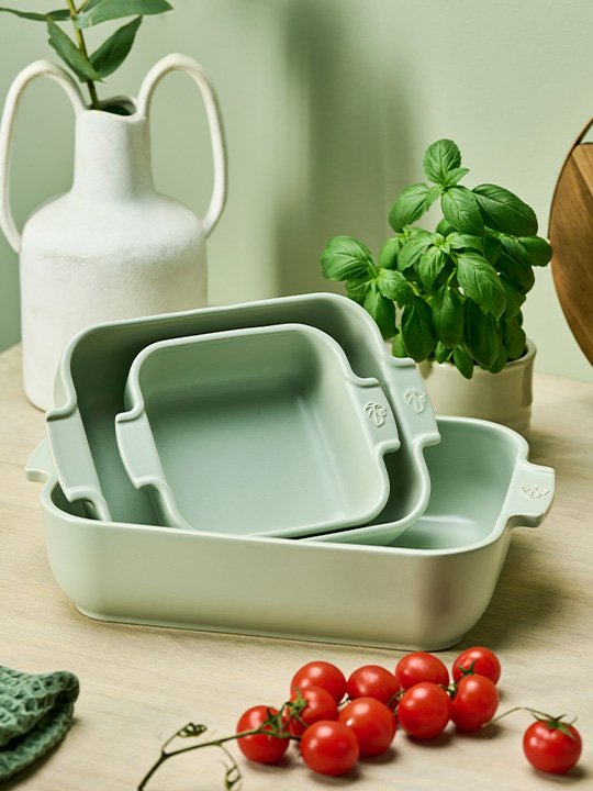 Peugeot Appolia Ovnfast Fad 22x12 cm, Salviegrn