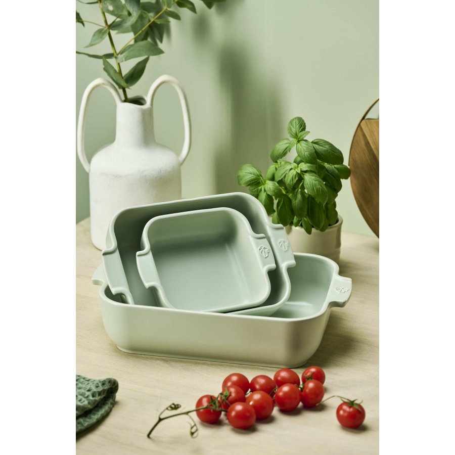 Peugeot Appolia Ovnfast Fad 25x15,5 cm, Salviegrn