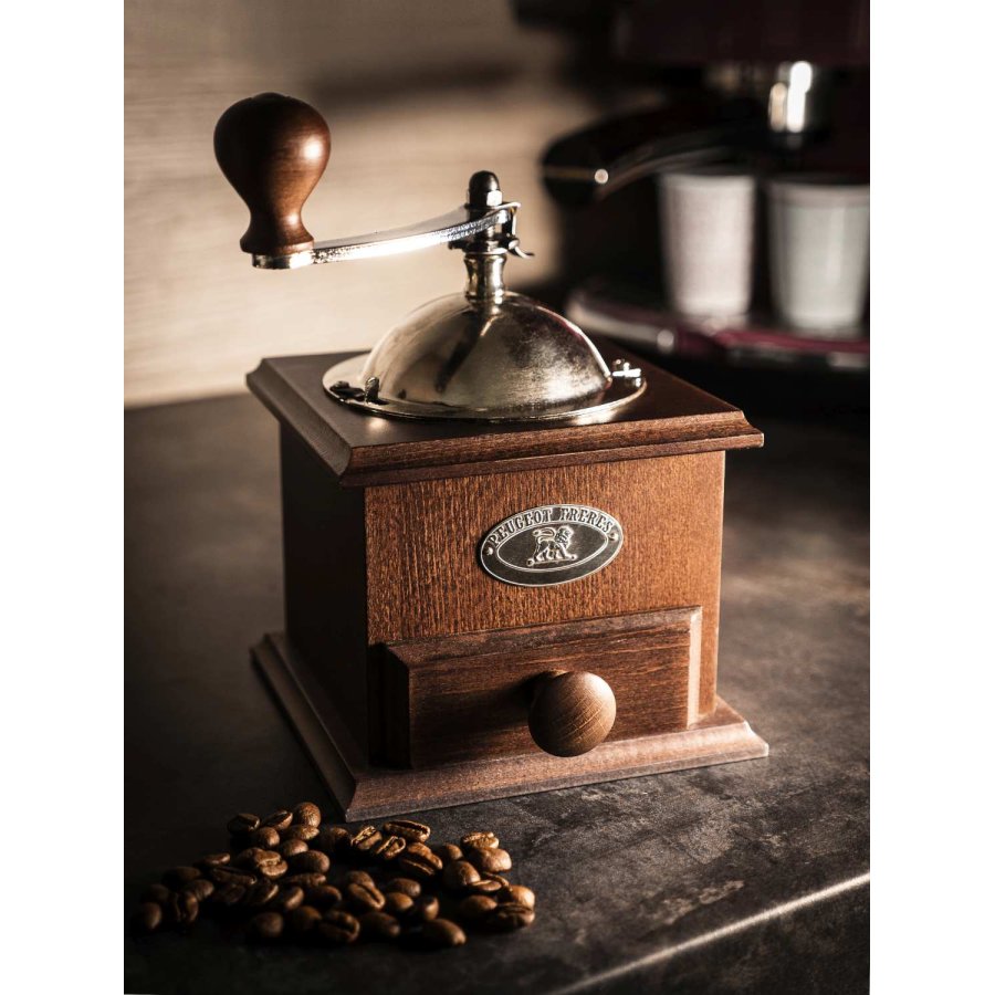 Peugeot Nostalgie Kaffeemhle 21 cm, Walnuss gebeizt