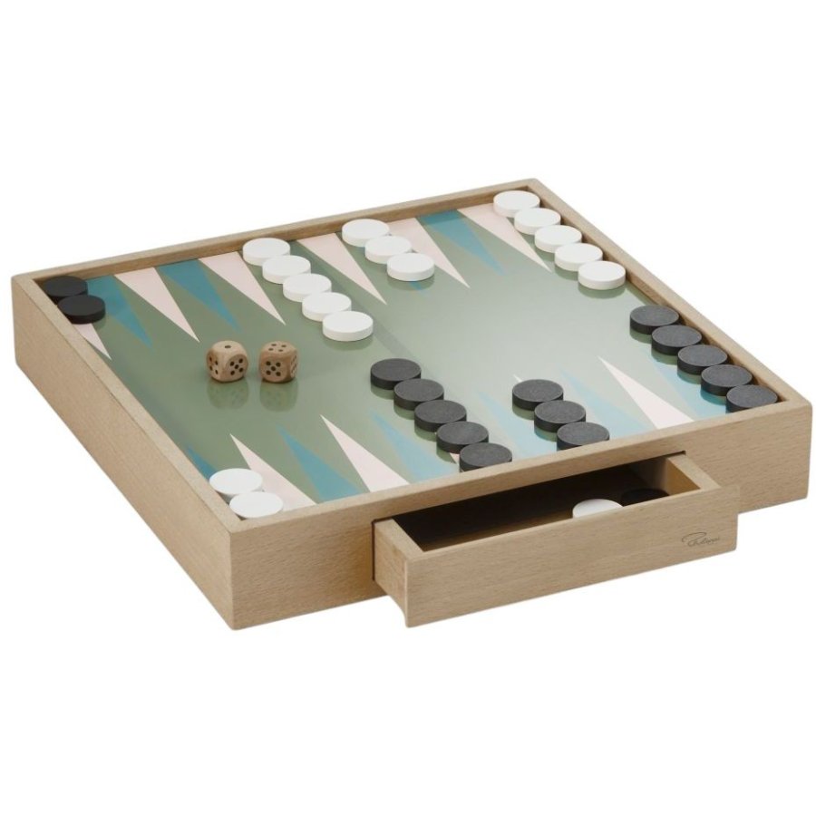 Philippi GIOVANNI Backgammon/TicTacToe 30x30 cm