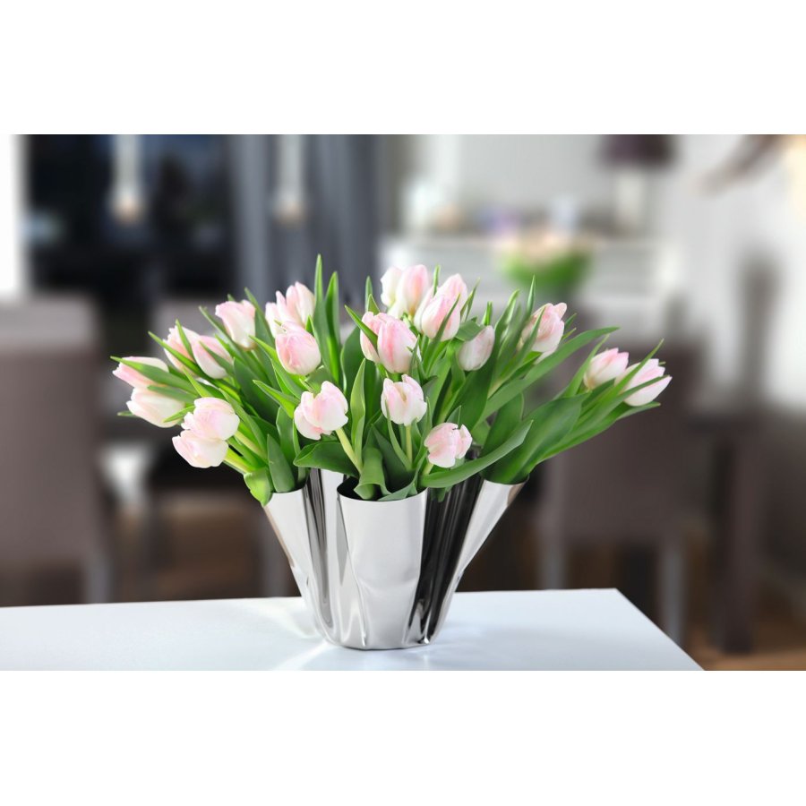 Philippi MARGEAUX Vase H20 cm, Blankt Stl