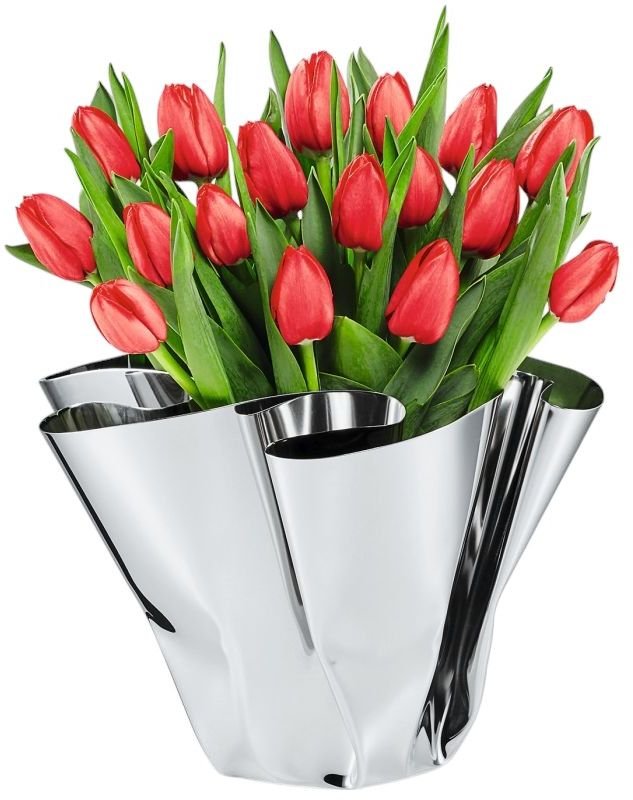Philippi MARGEAUX Vase H20 cm, Blankt Stl