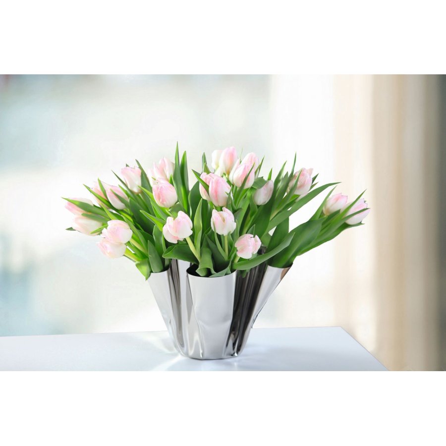 Philippi MARGEAUX Vase H20 cm, Blankt Stl