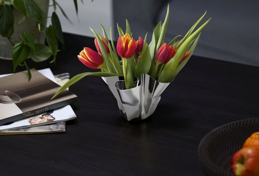 Philippi MARGEAUX Vase H12 cm, Blankt Stl