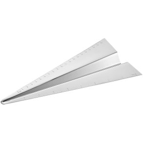 Philippi AIRPLANE Lineal 24 cm, Blankt Stl