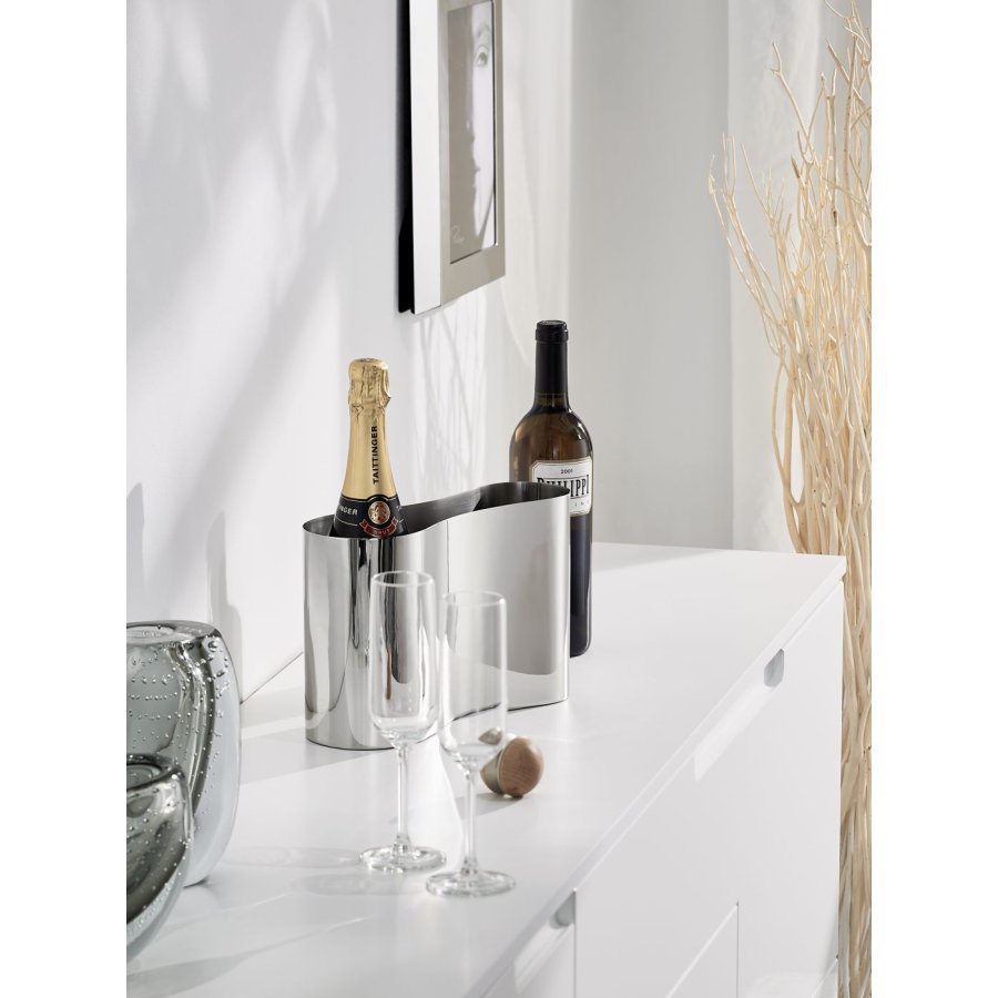 Philippi VALERIE Vinkler H18 cm, Blankt Stl
