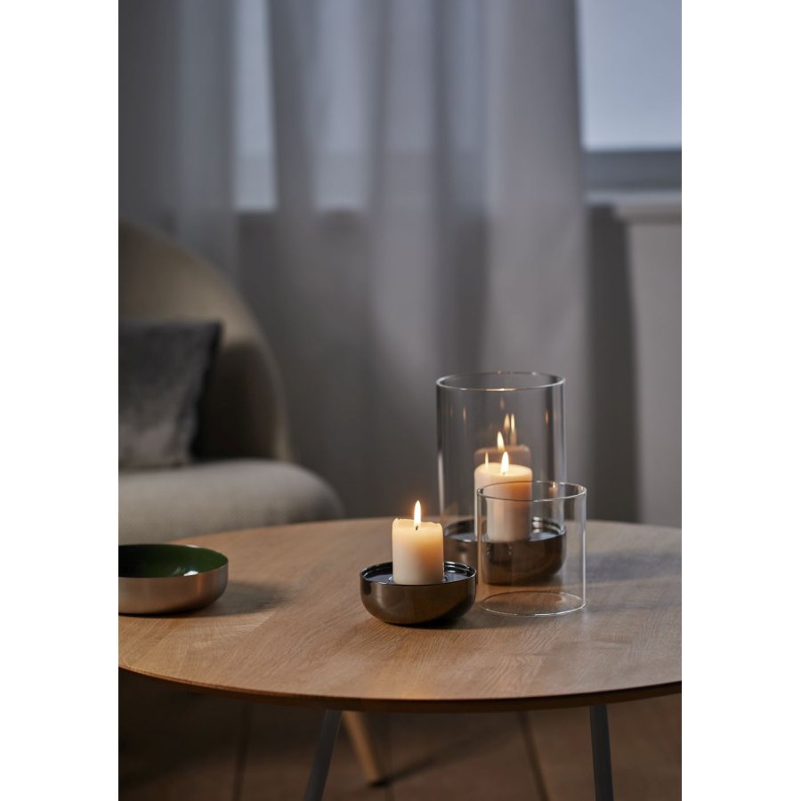 Philippi SALLY Lanterne H20 cm, Sortforkromet
